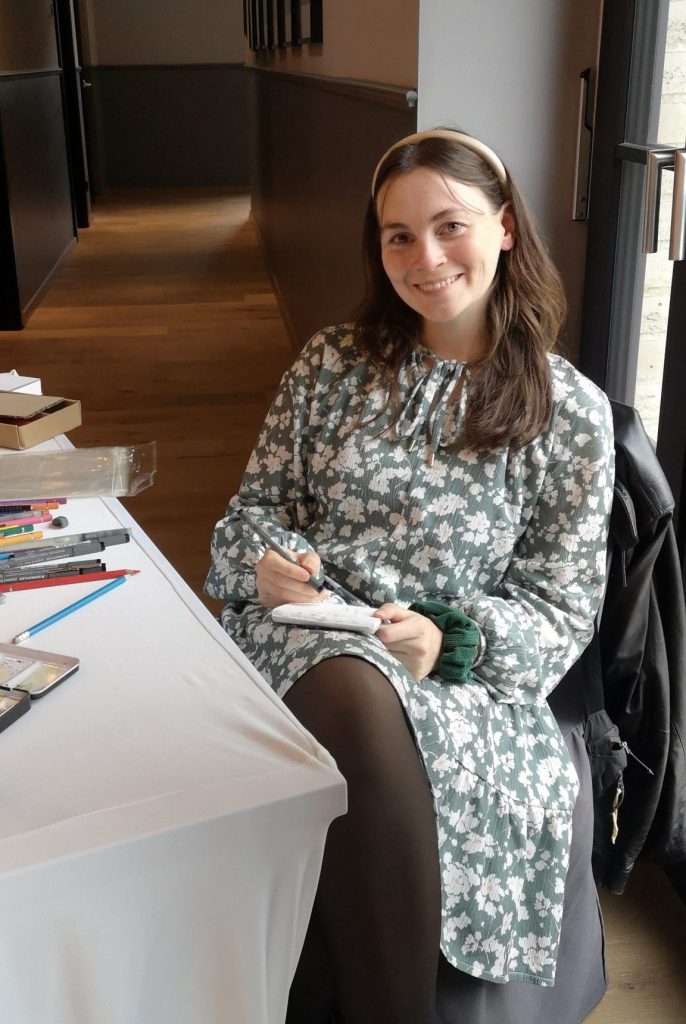 Live-Illustratorin Chiara Linzenmeier