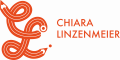 logo chiara linzenmeier mit text quer rot