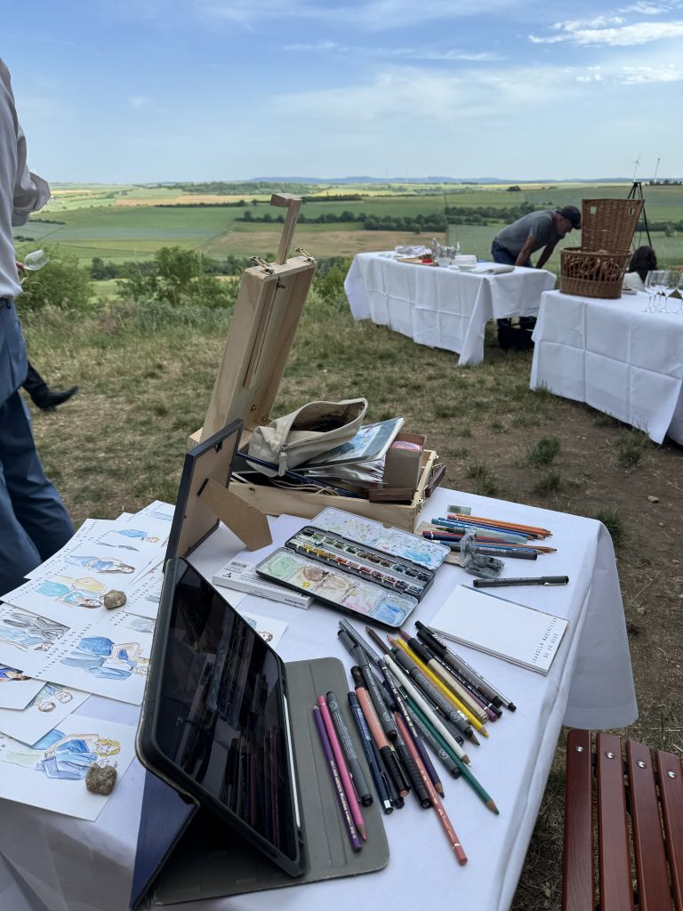 Live Painting Set Up